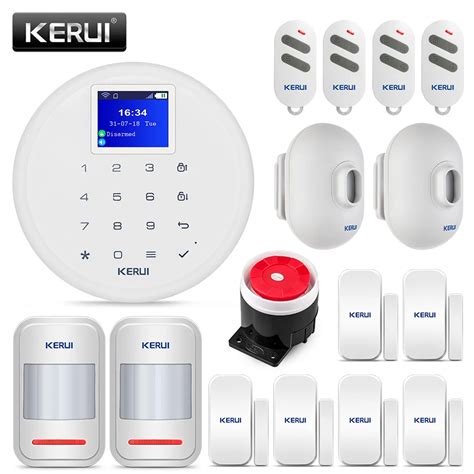 Kerui W Home Alarm Wifi Gsm Alarm System App Control Wifi Smart