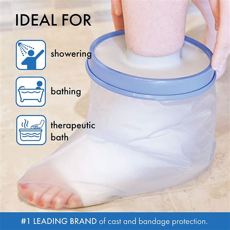 Brownmed Seal Tight Original Cast Protector Foot Ankle In Length