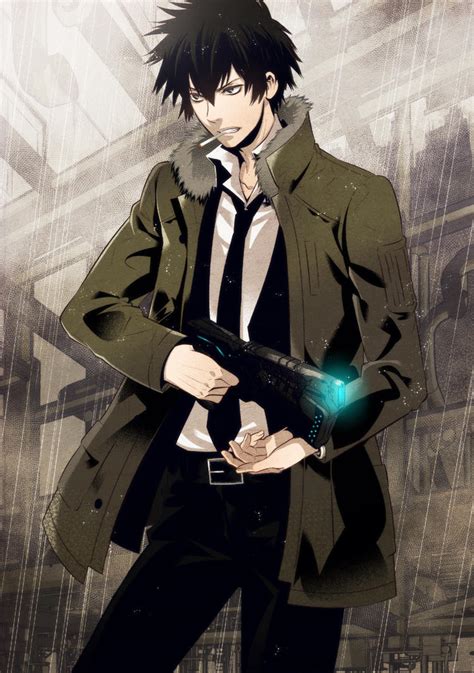 PSYCHO-PASS SHINYA KOGAMI 5 by obaka3 on DeviantArt