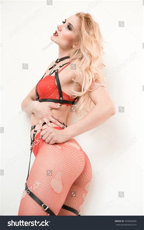 Sexy Beautiful Woman Sensual Posing Lingerie Stock Photo Shutterstock