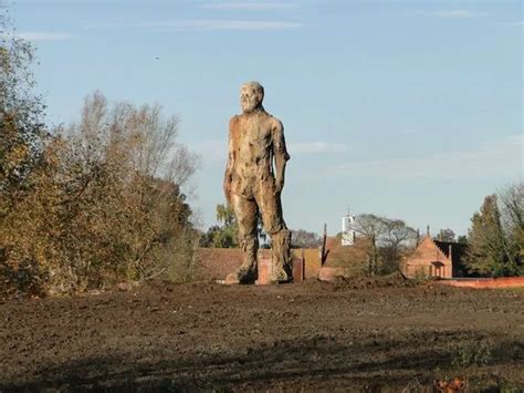Yoxman Plans For 26 Ft Statue Of Naked Man Next To A12 In Suffolk To Be Illuminated At Night