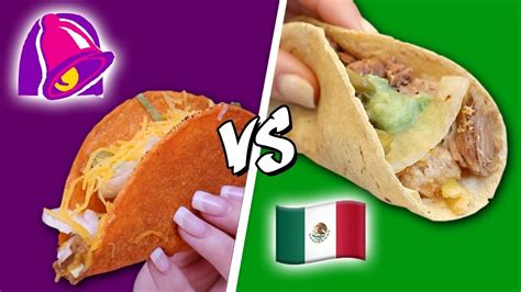 Ligadura Antagonismo propietario taco bell vs tacos mexicanos Dolor Museo Guggenheim Pef