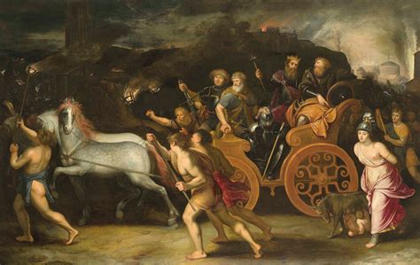 Otto Van Veen The Capture Of Rome