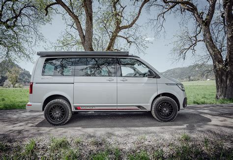 Twin Monotube Projekt At2 8x18 Zoll In Seidenmatt Schwarz Für Vw T5