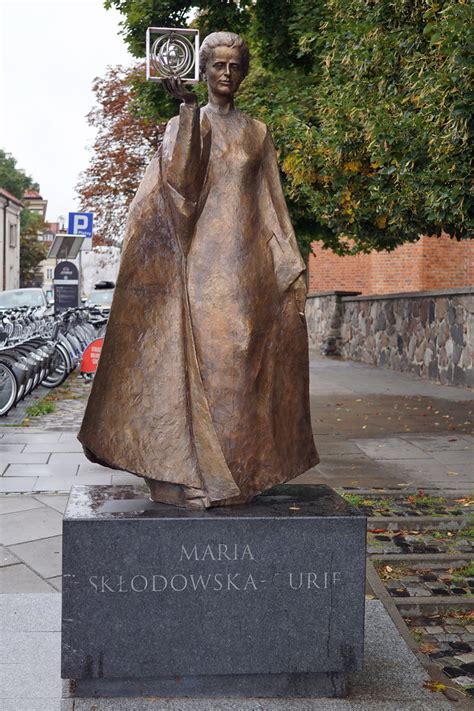 Maria Skłodowska Curie Monument Warsaw Old Town Warsaw b Flickr