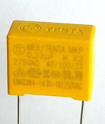 Uf V Mkp X Safety Capacitor Pcs Pitch Mm Tc Nf K