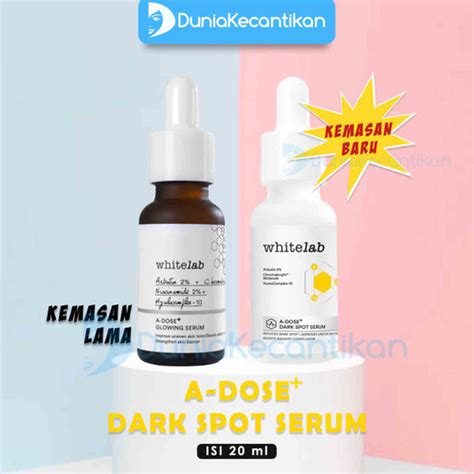 Jual Whitelab A Dose Glowing Serum Pencerah Wajah Bekas Jerawat Dark