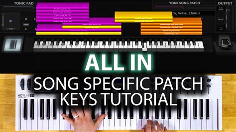 All In MainStage Patch Keyboard Tutorial SEU Worship YouTube