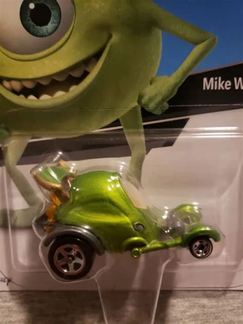 HOT WHEELS DISNEY Pixar Mike Wazowski Character Car Version New Monsters Inc PicClick UK