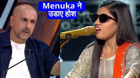 Menuka Poudel क Performance क तफन सभ क चक रह ह Indian Idol