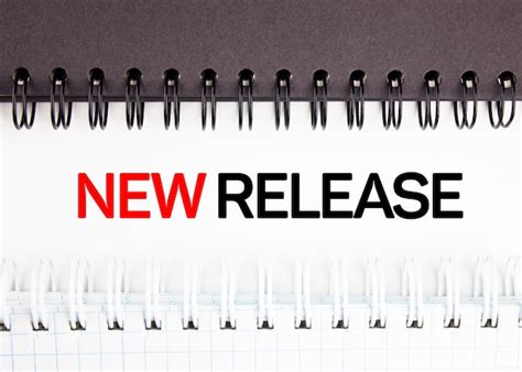 premium photo  release text  notepads  release concept