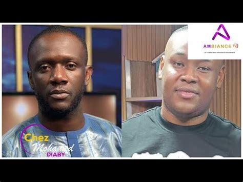 partie 2 Ambiance TV Exclusivite Mohamed Diaby reçoit lartiste PAPA