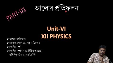 Xii Physics Unit Vi Optics Reflection At Spherical