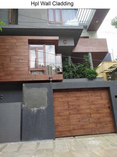 Brown Matte Hpl Wall Cladding Thickness Mm At Rs Sq Ft In New