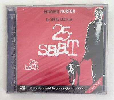 25 Saat 25th Hour Spike Lee Edward Norton Turkish Print VCD Film 2 CD