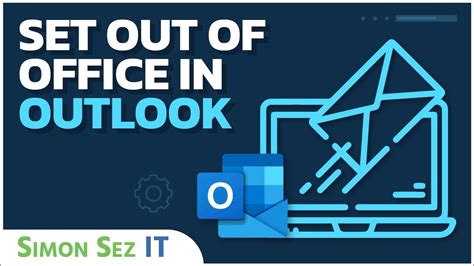 How To Set Out Of Office In Outlook YouTube