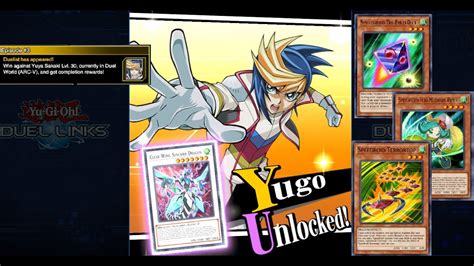 Unlock Conditions Yugo S Level Up Rewards Review YuGiOh Duel Links