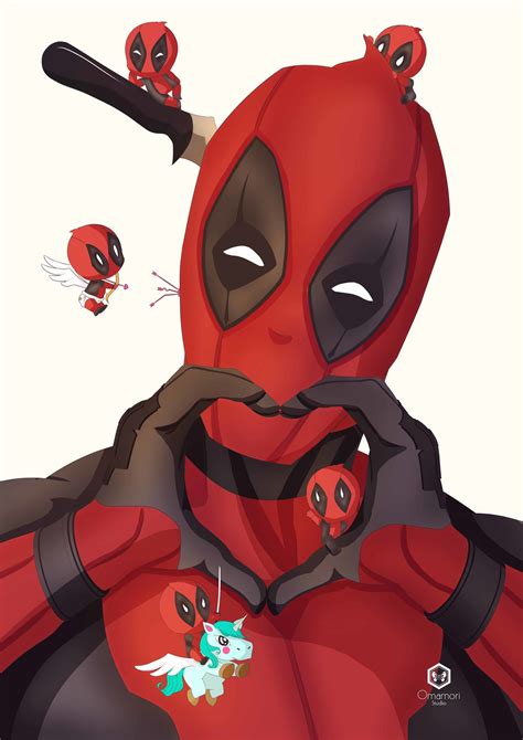 Cute Deadpool Drawings