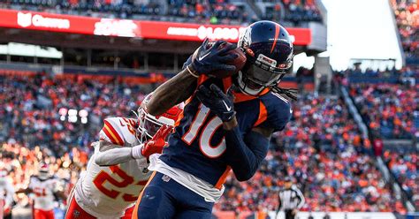 Jerry Jeudy catches 3 touchdown passes in Broncos 34-28 loss to Chiefs ...