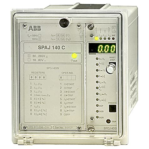 Abb Combined Overcurrent And Earth Fault Relay