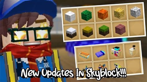 New Updates In Skyblock Blockman Go Adventure Youtube