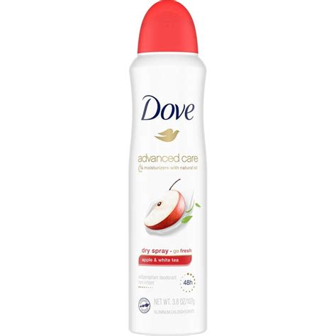 Dove Go Fresh Apple And White Tea Anti Perspirant Deodorant Spray 250ml