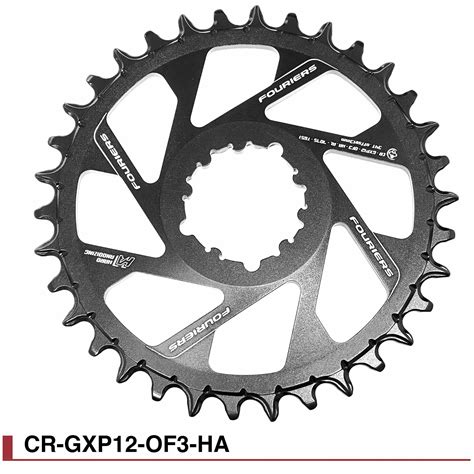 Mono plateau Fouriers 32 à 38T pour SRAM GXP 12 vitesses VELOSEINE