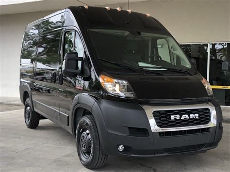 2020 Ram Promaster 1500 12 Miles Black Clearcoat 3d Cargo Van 36l V6 24v Vvt 6 New Ram