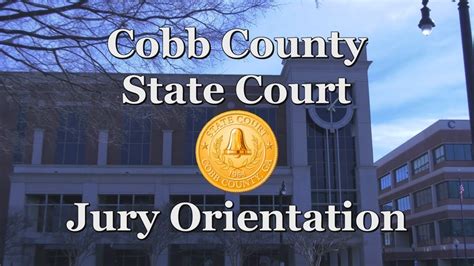 Cobb County State Court Criminal Calendar - Jacki Rhodia