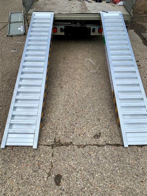 Aluminium Loading Ramps Pair 2 5m X 3t Capacity TFM Farm Country