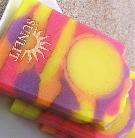 Handmade Soap Artisan Soap Cold Process Soap Sunset