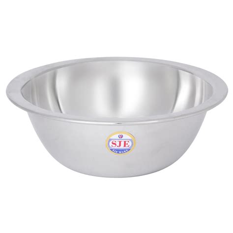 SJE Stainless Steel Serving Bowl 900 ml