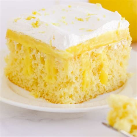 Lemon Poke Cake Easy Budget Recipes