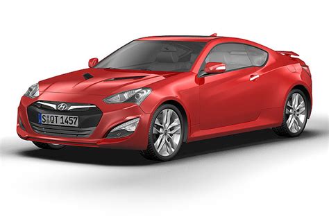 2013 Hyundai Genesis Coupe 3d Model Cgtrader