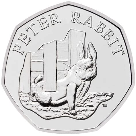 2020 Peter Rabbit 50p Coin Hunter