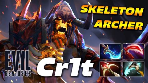 EG Cr1t Clinkz SKELETON ARCHER Dota 2 Pro Gameplay YouTube