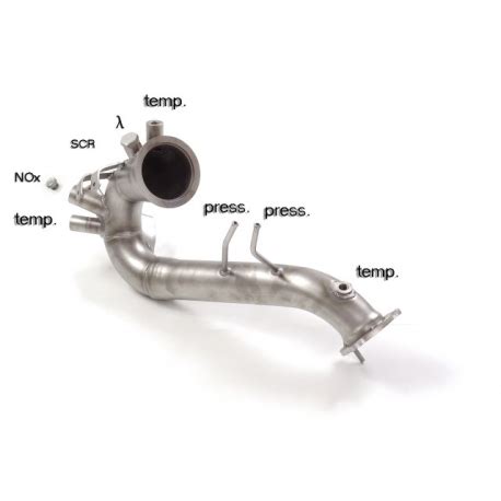 Tube Suppression Catalyseur Fap Groupe N En Inox Audi A Typ G