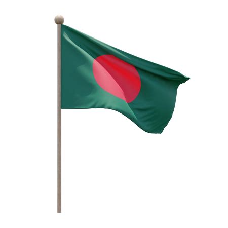 5 3D Bangladesh Flag Pole Illustrations - Free in PNG, BLEND, GLTF ...