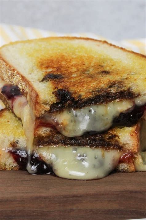 Blackberry Balsamic And Brie Grilled Cheese • The Candid Cooks