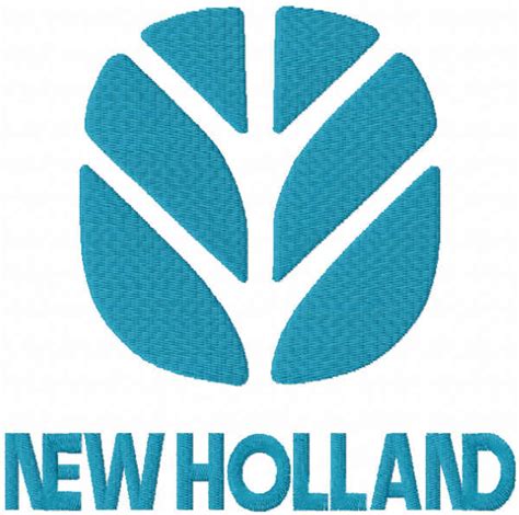 New Holland Classic Logo Embroidery Design