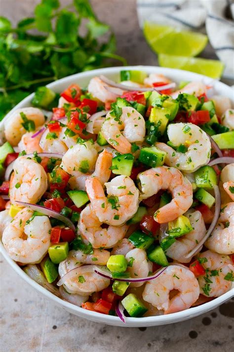 Easy Raw Shrimp Ceviche Recipe | Deporecipe.co