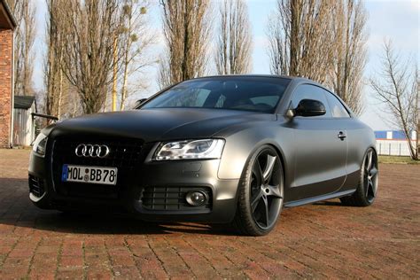 Audi A5 Matt Black by AVUS Performance - Car News