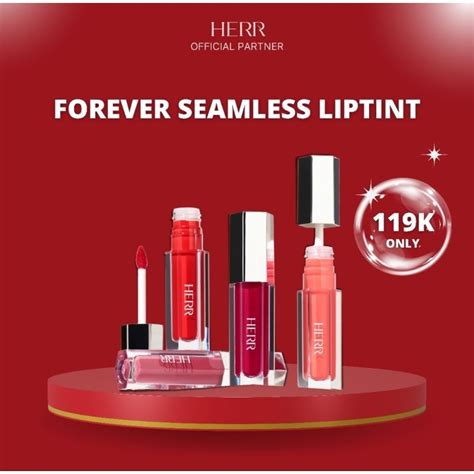 Jual HERR Forever Seamless Lip Tint Herr Lip Tint Herr Classic Red Herr Classic Nude