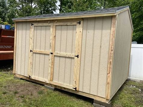 8x10 Custom Shed Built On Site Exeter Nh Patch