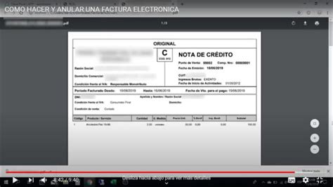 Cómo Generar Y Anular Una Factura Electrónica Afip