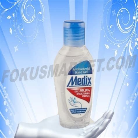 Антибактериален гел за ръце MEDIX Antibacterial Hand Gel, 60ml ...