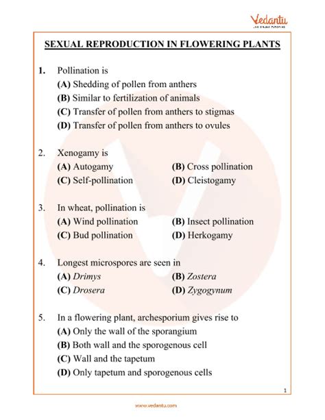 NEET Sexual Reproduction In Flowering Plants Important 33534 Hot Sex