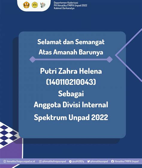 HIMATIKA BERANI BERSAING Himatika FMIPA Unpad