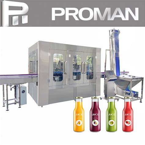 Complete A To Z Automatic Glass Bottled Juice Drinks Hot Filling Bottling Plant Filling
