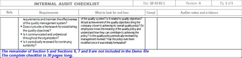 Free Iso 13485 Internal Audit Checklist